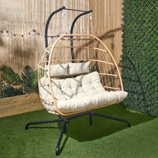 Double Hanging Egg Chair Seat