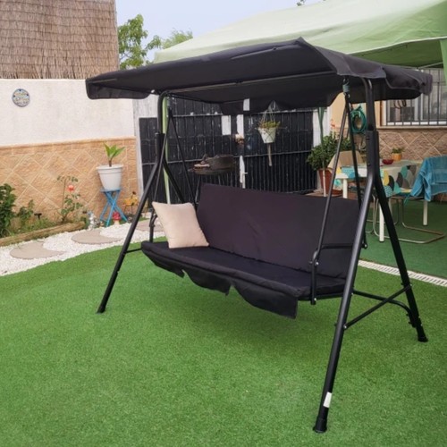 Seater garden swing chair - 3,
