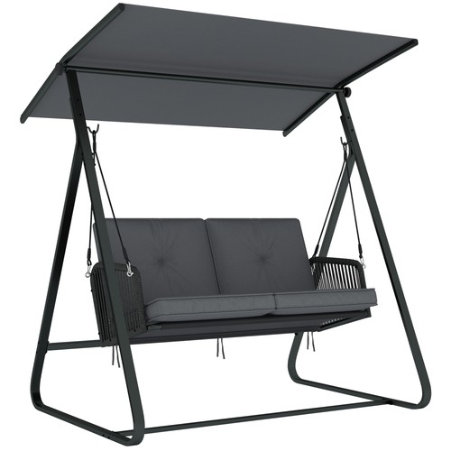 Outsunny seater rattan - outsunny, swing
