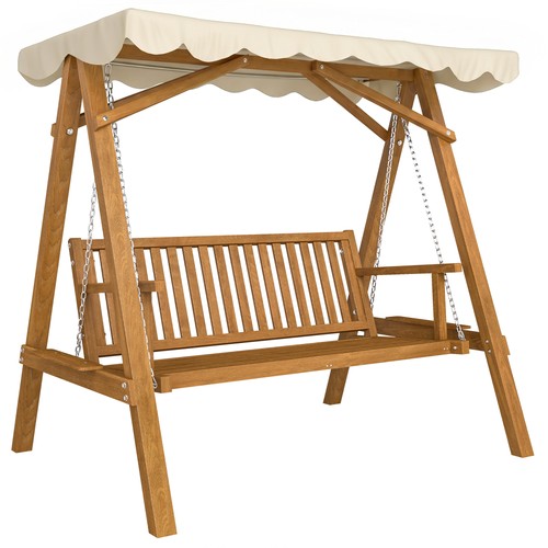 Outsunny seater garden swing - outsunny, 2