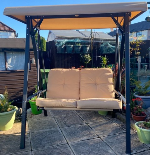 Seater garden swing chair - 2,