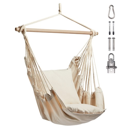 Hanging chair outdoor beige - chair,
