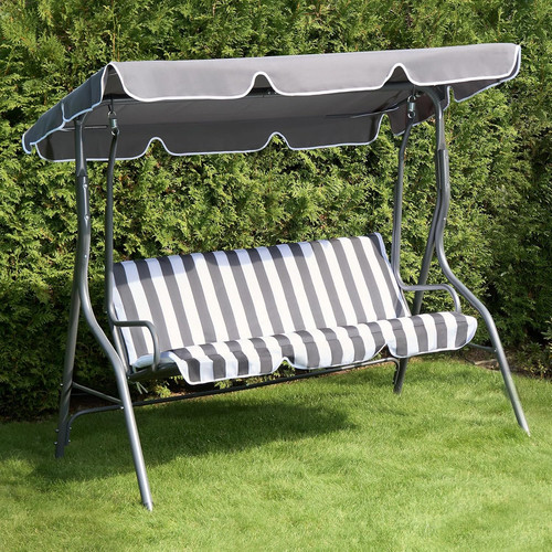 Seater garden swing bench - 3,