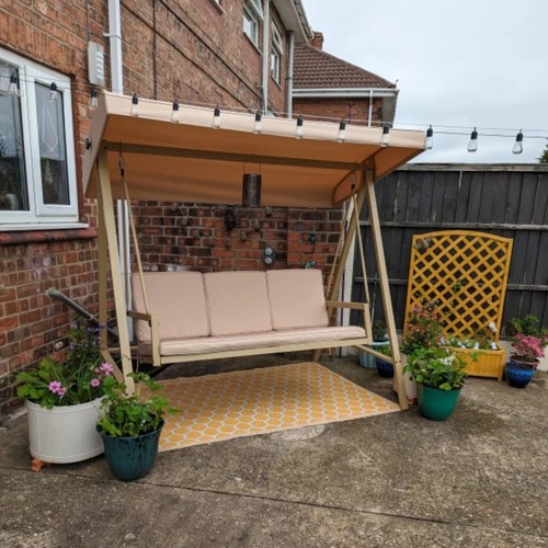 Seater garden swing - 3,