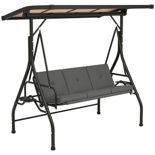 Outsunny seater garden swing - seater,